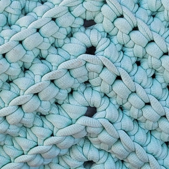 Handcrafted Crochet Clutch Handmade Bag, Woven Purse, Knit Bag, Summer bag - Picture 5 of 7